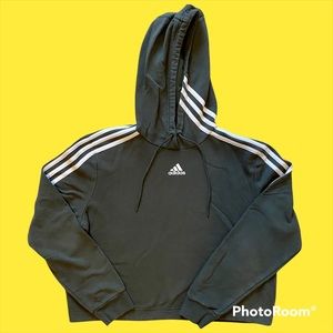 ❤️HP❤️Adidas Crop Hoodie